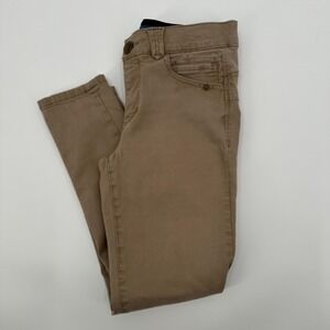 Democracy Light Brown Cropped Jeans